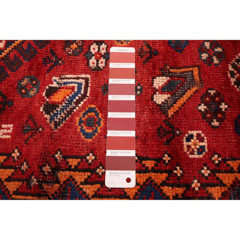 ECARPETGALLERY Hand-knotted Konya Anatolian Red Wool Rug - 5'7 x 9'10