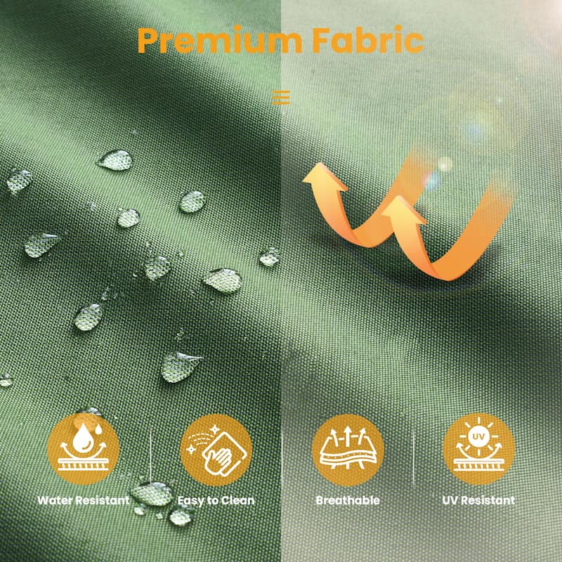 ​​OVIOS 10-Piece Outdoor Wicker Set with Fire Pit Table​