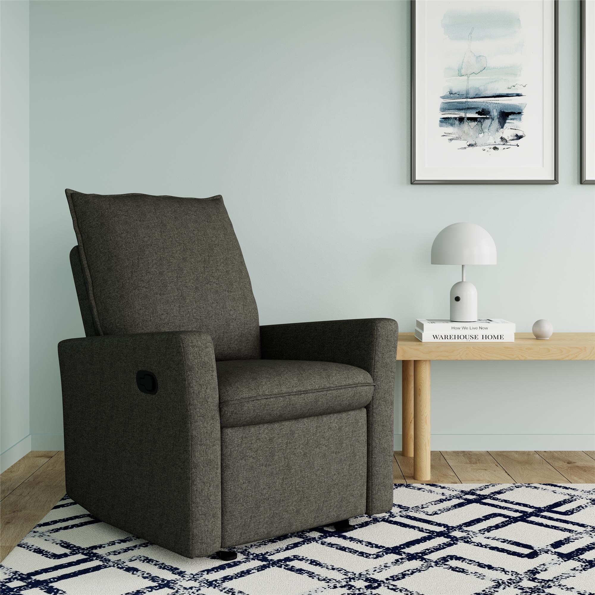 Memory foam on sale recliner chair