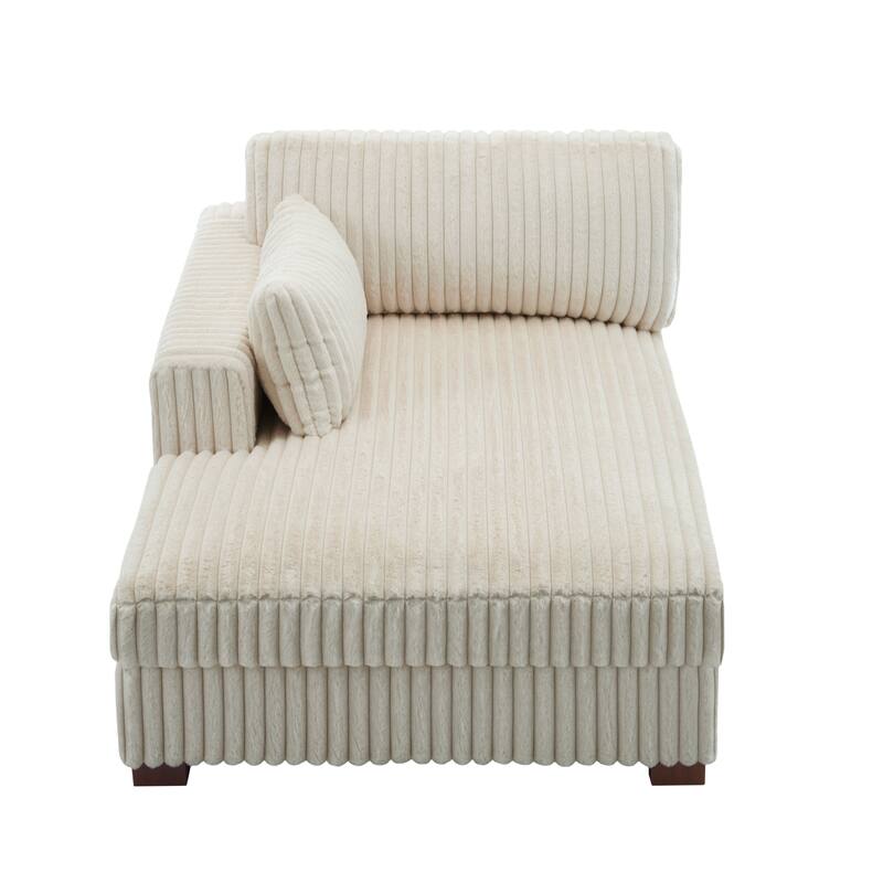 DREAMSIDEA Modern Oversized Chaise Lounge Sofa for Living Room