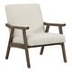 preview thumbnail 53 of 85, Weldon Mid-Century Fabric Upholstered Chair
