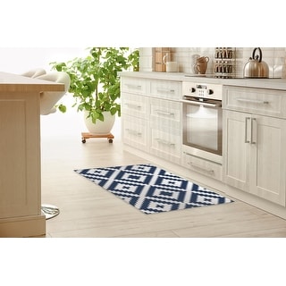 Kilim Target Coral Kitchen Mat By Kavka Designs