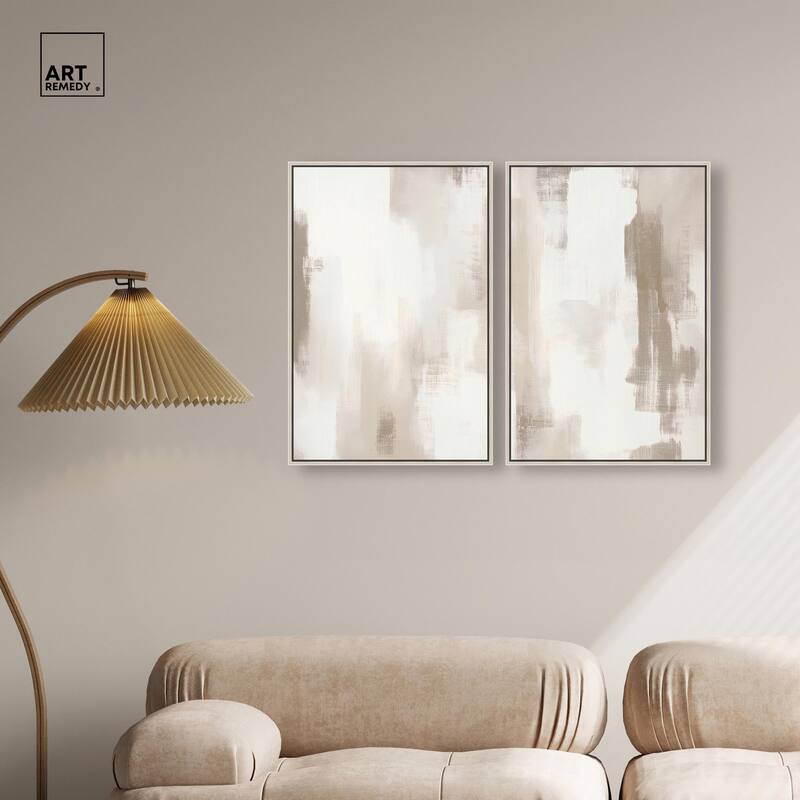 Winter Mist II Canvas Set of 2 by Art Remedy