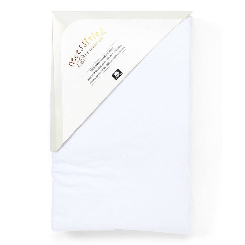 Baby Solid Flannel Crib Sheet - N/A