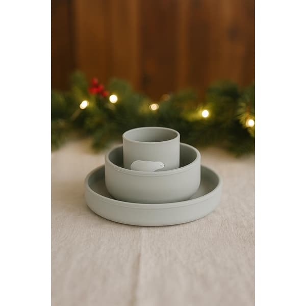 slide 2 of 5, Polaris Foodie Feeding Set Glacier Grey
