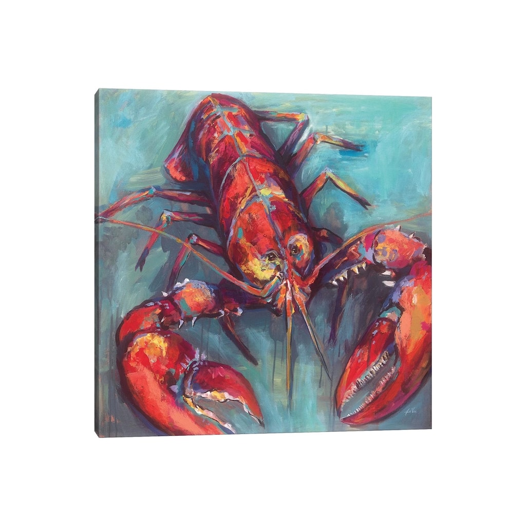 iCanvas "Lobster" by Jeanette Vertentes Canvas Print