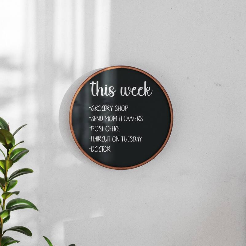 Commercial Wall Mount Wooden Frame Magnetic Chalkboard