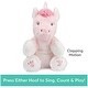 preview thumbnail 4 of 3, Gund Alora The Unicorn Animated Plush, Stuffed Animal, Sings ABC, Pink, 11-inch