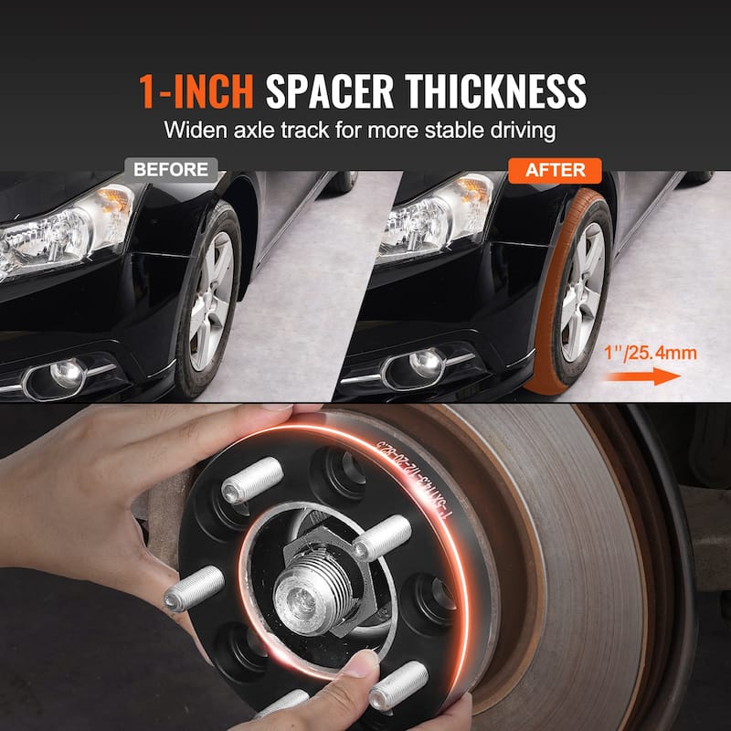 Wheel Spacers，Wheel Adapters Fit for Various Cars.