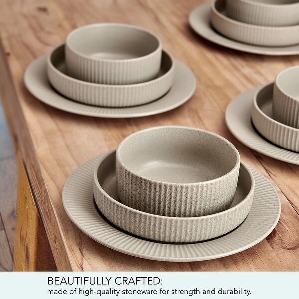 Pfaltzgraff Tranquility 12-Piece Dinnerware Set, Service for 4