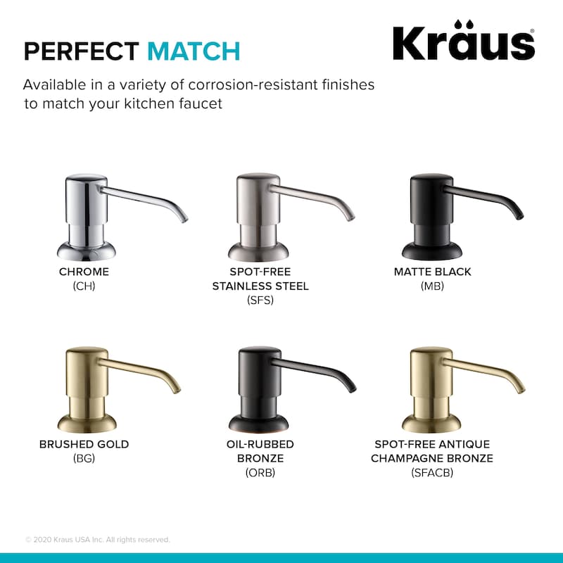 Kraus Kitchen Soap Dispenser