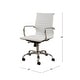 preview thumbnail 15 of 18, Abbyson Samuel Adjustable Leather Office Chair