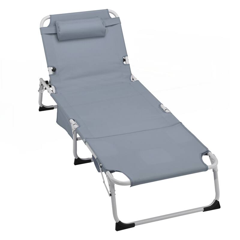 3-in-1 Heavy Duty Tanning Chair with Face Hole