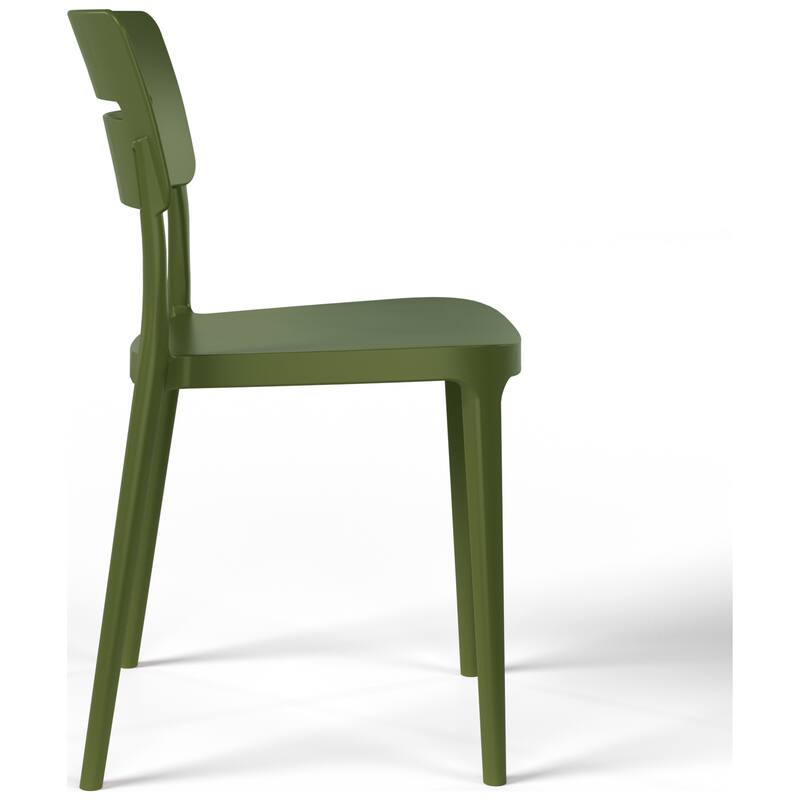Frond and Form 4-Person Outdoor Round Dining Set