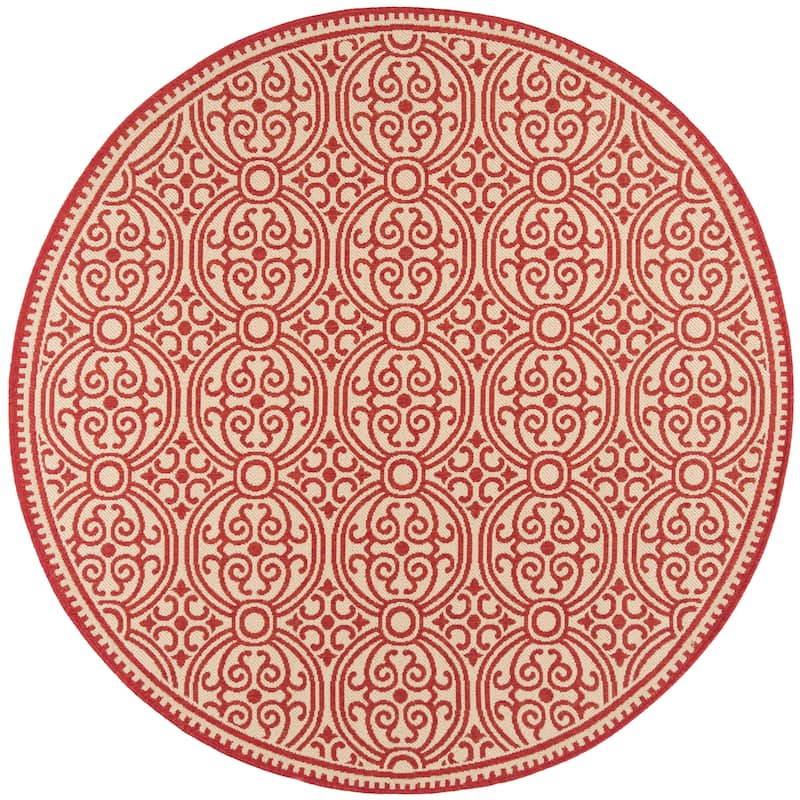 SAFAVIEH Linden Myriame Indoor/ Outdoor Waterproof Patio Backyard Rug
