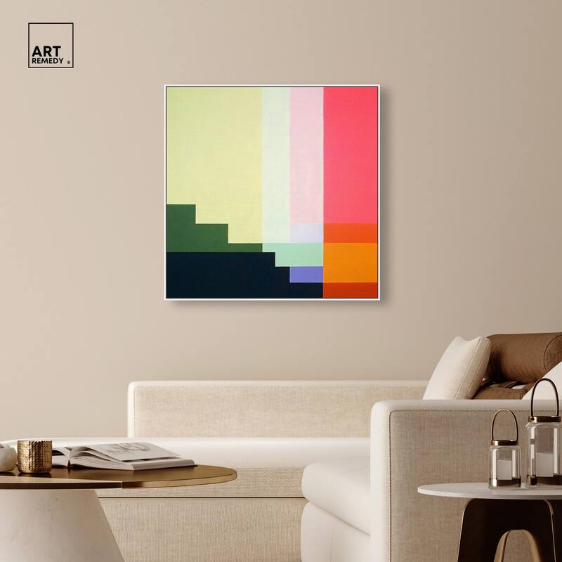 Rectilinear Rhapsody III Canvas by Art Remedy