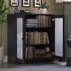 preview thumbnail 69 of 166, 100% Solid Wood 3-shelf Bookcase with Optional Doors by Palace Imports