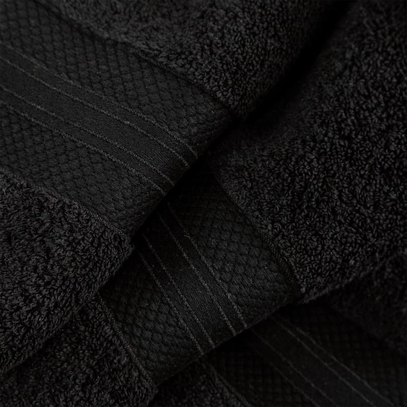 Superior Turkish Cotton Solid Heavyweight Bath Sheet Set of 2