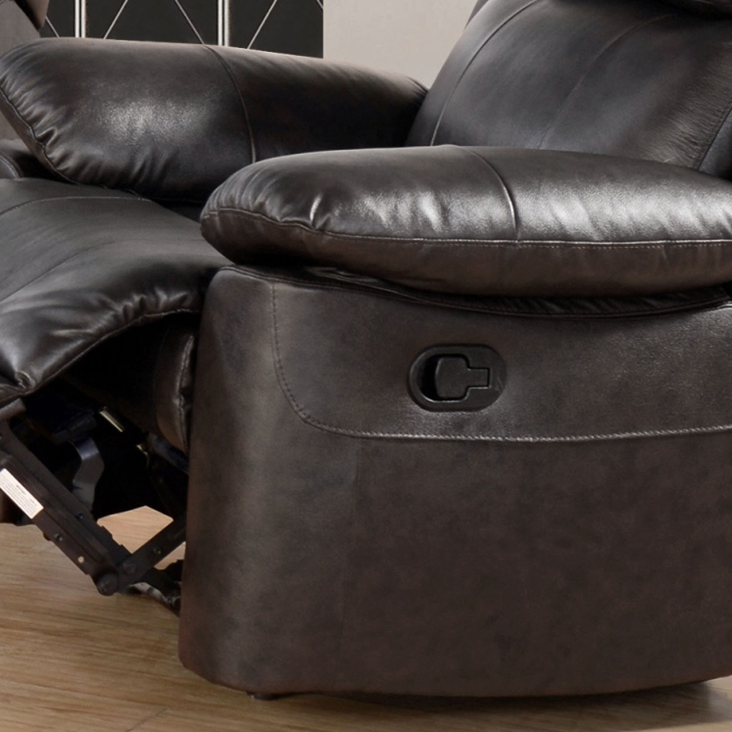 Abbyson Braylen Top Grain Leather Reclining Sofa Bed Bath Beyond 19297547
