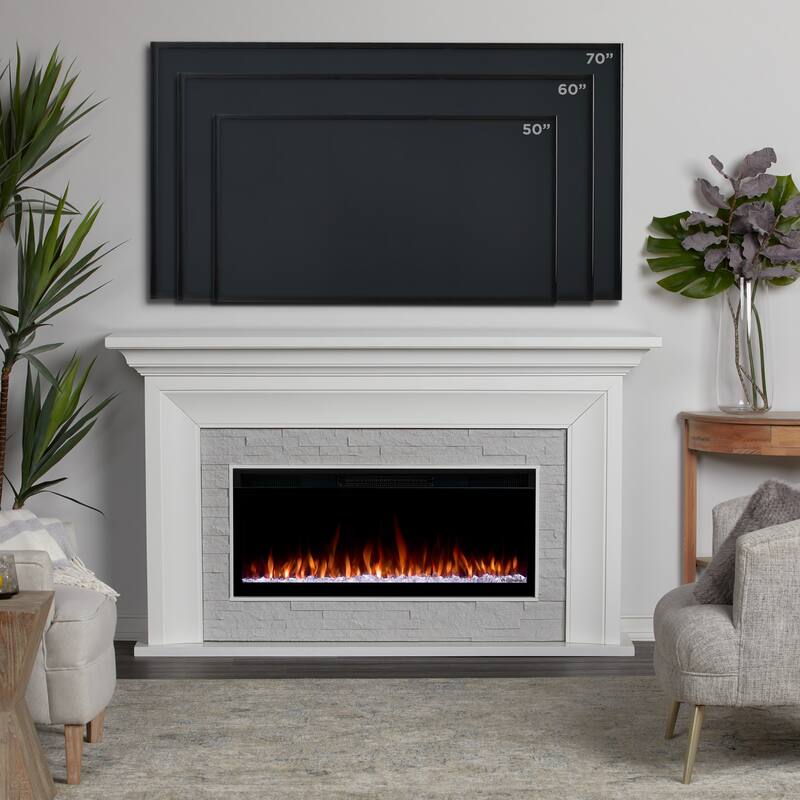 Sonia Smart Electric Landscape Fireplace by Real Flame