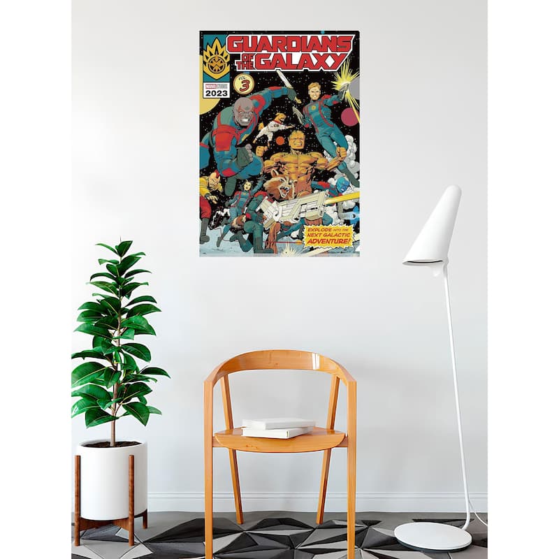 Guardians of the Galaxy - Comic Cover Art Poster - 24 x 36 Inch