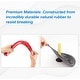 preview thumbnail 3 of 7, GSE™ Rubber Horseshoe Game Set for Kids & Adults. Horseshoe Throwing Game for Indoor and Outdoor Playing - Rubber Horseshoe Set