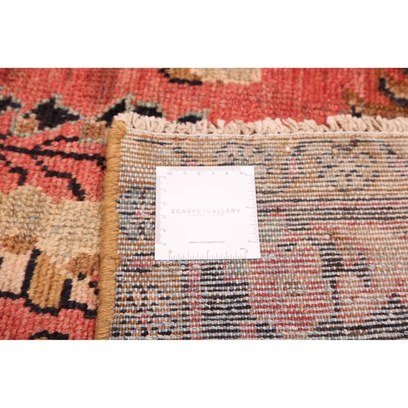 ECARPETGALLERY Hand-knotted Anatolian Vintage Dark Copper Wool Rug - 4'8 x 10'5