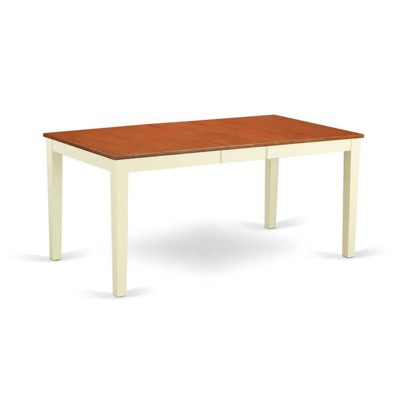 Dining Table Set for 8 - Solid Wood Kitchen Table with Chairs - Modern Room Set