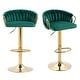 preview thumbnail 7 of 42, Modern Swivel Counter Height Bar Stools Adjustable Counter Stool With Backs