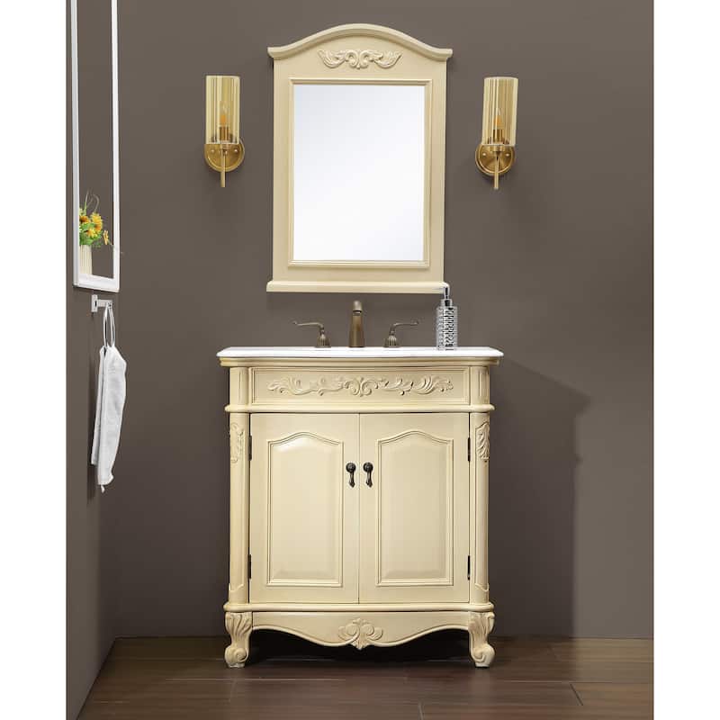 32" Bathroom Vanity Sink