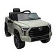 preview thumbnail 6 of 58, 12V Electric Toyota Tundra Pickup for Kids, Remote Control Ride On Toy, LED Lights, Power Display & Shock Absorption