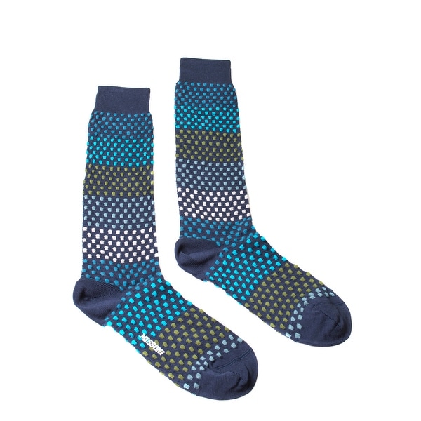 Missoni GM00CMU5237 0003 Blue/Green Knee Length Socks. Opens flyout.