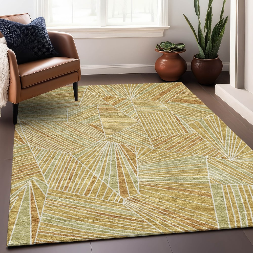 Premium Washable Super Soft Modern Mosaic Mayfield Rug