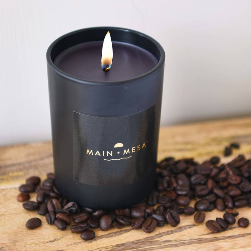 Glass Candle in Gift Box - Sweet Espresso