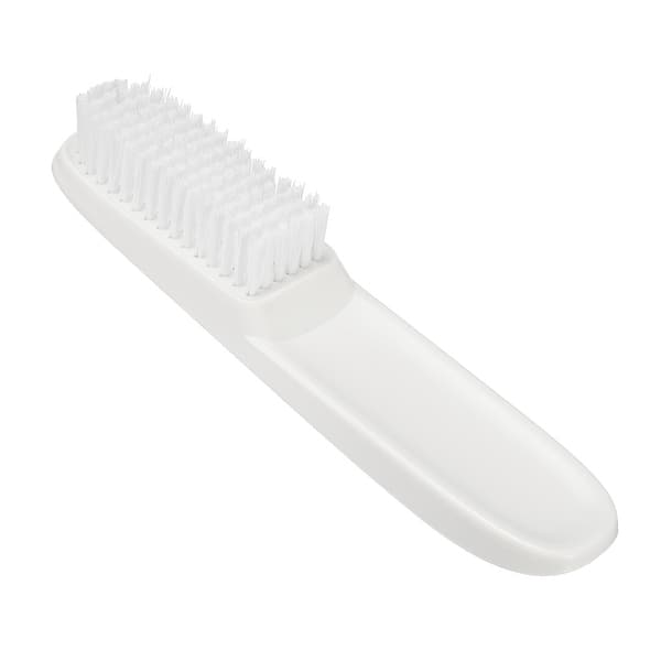 Unique Bargains Plastic Clothes Shoes Bristle Scrub Brush Clean Tool White  Dark Blue