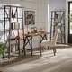 preview thumbnail 8 of 27, Bryson Rustic X-Base Desk by iNSPIRE Q Classic