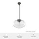 preview thumbnail 33 of 32, Hunter 16" Saddle Creek 1 Light Pendant / Semi-Flush Mount Ceiling Light - Entry, Kitchen Island, Dining Room - Schoolhouse