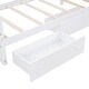 preview thumbnail 41 of 40, Space-Saving Design Twin Size Low Height Loft Bed and Platform Bed Sets, Kids Storage Bed Frame with 7 Drawers and Guardrails