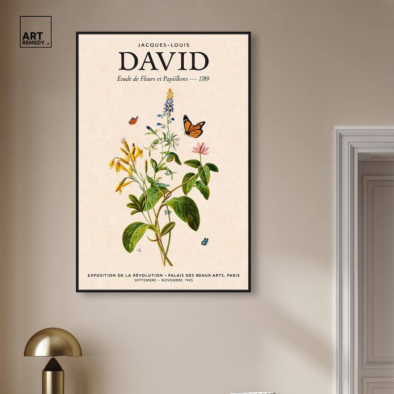 David's Delicate Flowers Canvas by Art Remedy