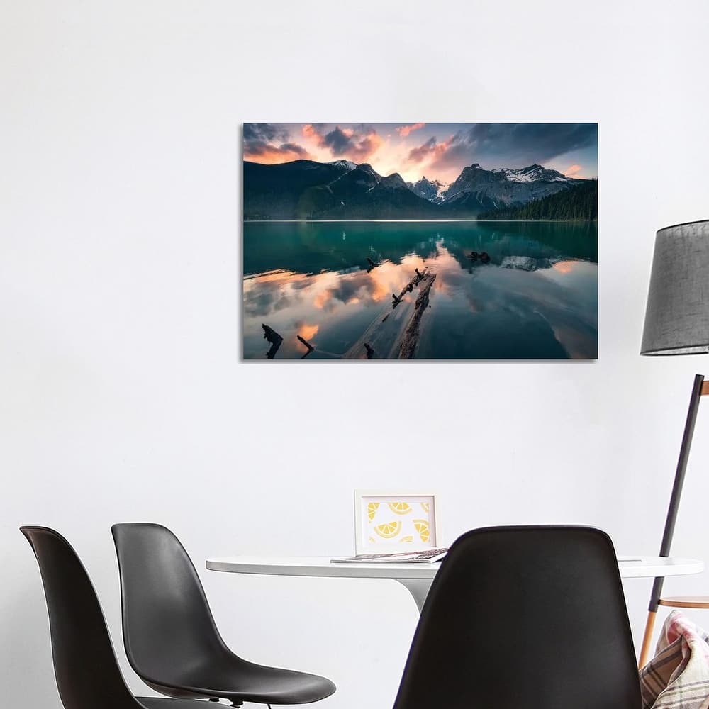 iCanvas "Burning Emerald" by Stefan Hefele Canvas Print