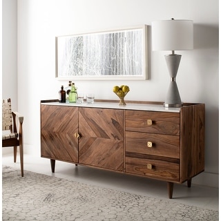 Safavieh Couture Cora Rose Herringbone Buffet Sideboard