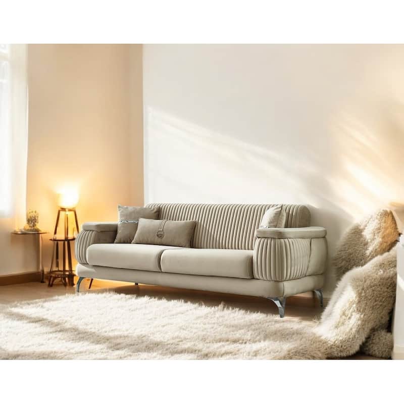 Nova 4 Pieces Living Room Sets 2 Sofa 2 Chair