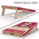 preview thumbnail 3 of 5, San Francisco 49ers NFL 2x4 Professional Cornhole Board Set