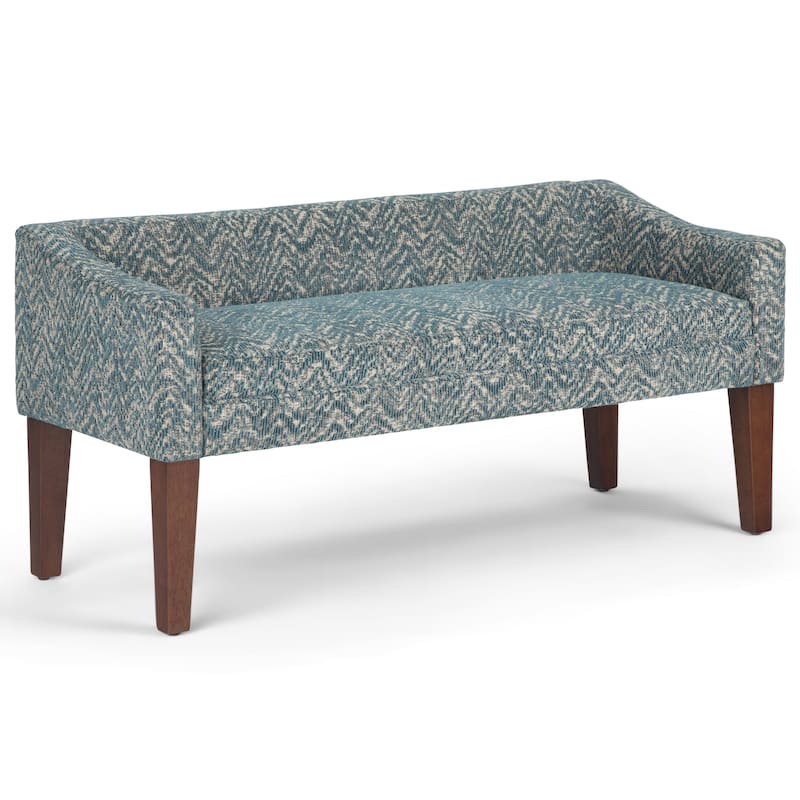 WYNDENHALL Layla 50 inch Wide Contemporary Upholstered Bench - 50"x 22"x 23.8"