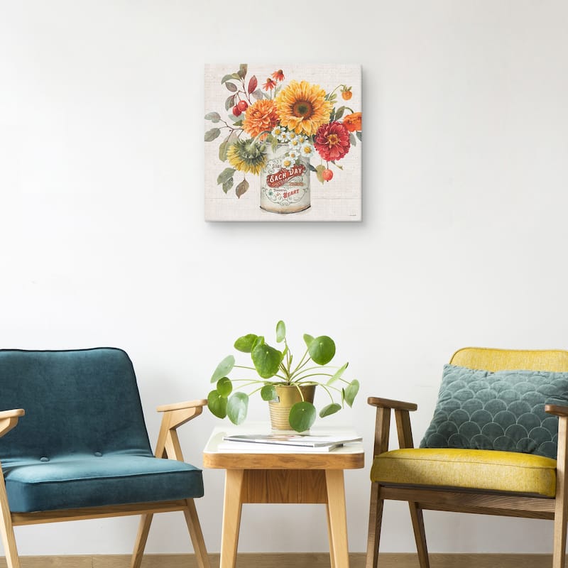 Autumn in Bloom III by Lisa Audit Canvas Art Print
