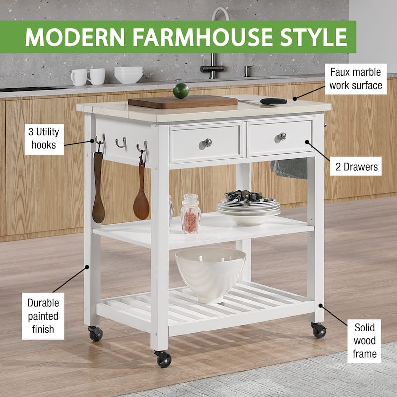 Litchfield Kitchen Cart