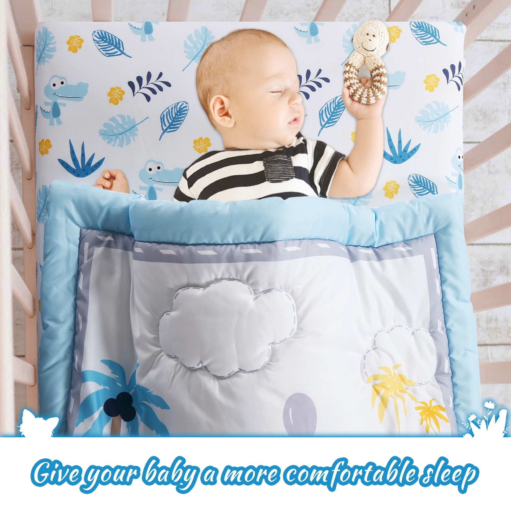 Quilt crib bedding outlet