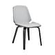 preview thumbnail 42 of 62, Brinley Walnut or Black Wood Upholstered Dining Chair