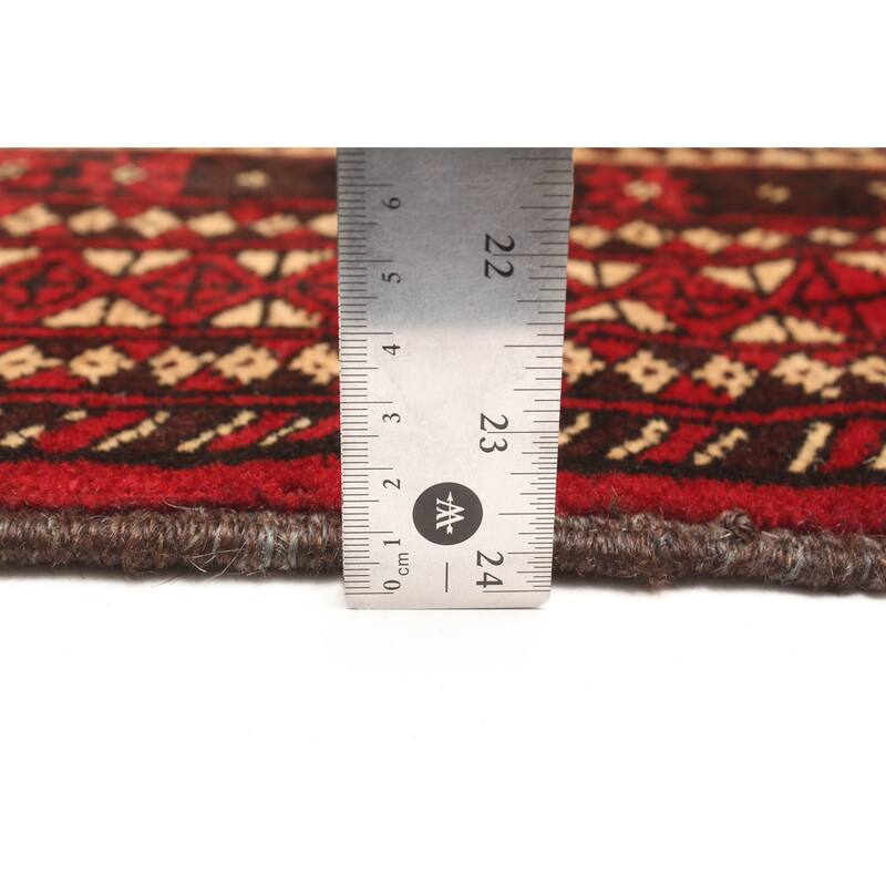 ECARPETGALLERY Hand-knotted Teimani Tan Wool Rug - 3'4 x 5'0