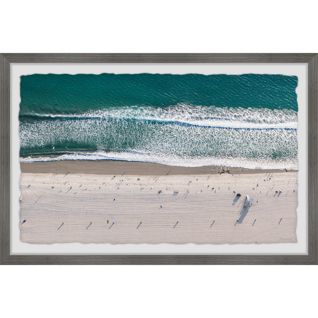 We Love Summer Framed Wall Art, Elegant Home Touch - Sophisticated Artwork for Refined Décor